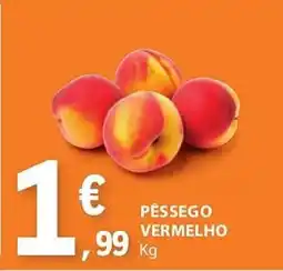 E.Leclerc PÉSSEGO VERMELHO Kg promoção