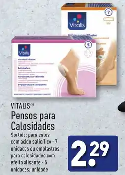 ALDI VITALIS Pensos para Calosidades promoção