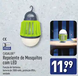 CASALUX Repelente de Mosquitos com LED