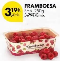 Pingo Doce FRAMBOESA Emb. 250g promoção