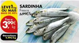 Pingo Doce Sardinha fresca kg promoção