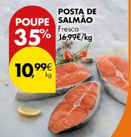 Pingo Doce POSTA DE SALMÃO Fresca kg promoção