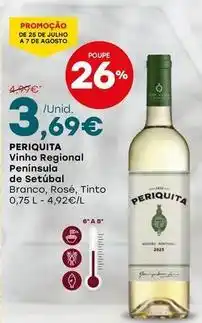 Intermarché Periquita - vinho regional peninsula de setubal promoção