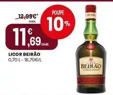 Intermarché Beirão - licor promoção