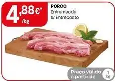 Intermarché Porco entremeada s/ entrecosto promoção