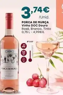 Intermarché Porca de murca - vinho doc douro promoção