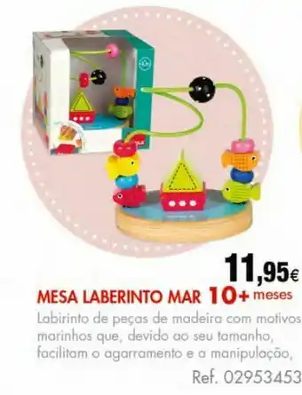 Centroxogo Mesa labirinto do mar de madeira promoção
