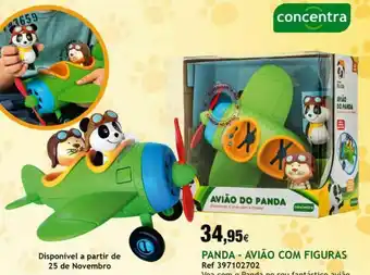 Panda - avião com figuras