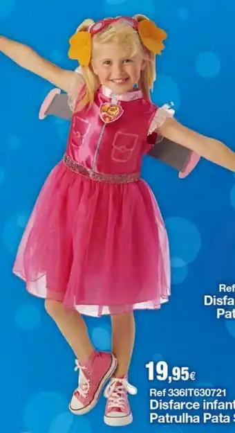 Centroxogo Disfarce skye patrulha pata inf promoção