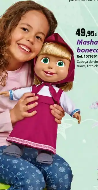 Masha boneca 40 cm