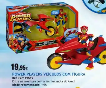 Centroxogo Power players veículos com figura promoção
