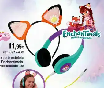 Centroxogo Auriculares enchantimals promoção