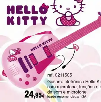 Centroxogo Conjunto de guitarra e microfone hello kitty promoção