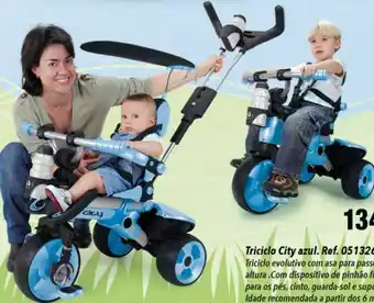 Centroxogo Triciclo city azul promoção