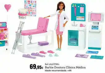 Centroxogo Barbie doutora com clínica médica promoção