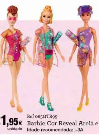 Centroxogo Barbie color reveal areia e sol promoção