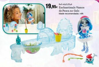 Enchantimals pesca no gelo
