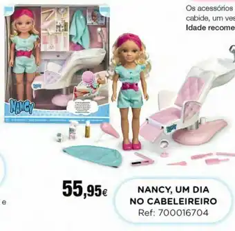 Nancy, um dia no cabeleireiro
