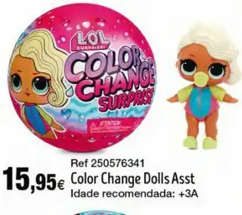 Lol surprise color change doll