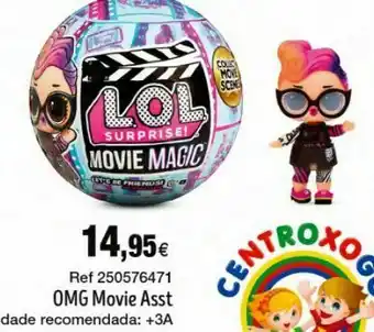 Centroxogo Lol surprise movie magic doll promoção