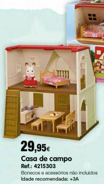 Centroxogo Sylvanian families casa de campo promoção