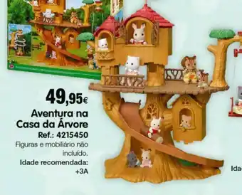 Centroxogo Sylvanian families aventura na casa da àrvore promoção