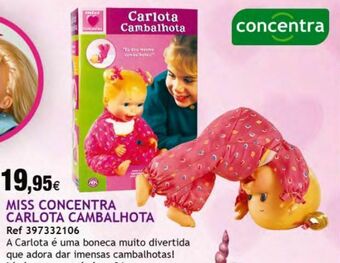 Miss concentra carlota cambalhota