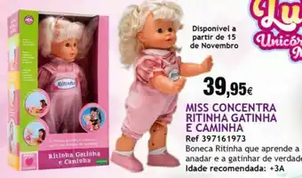 Centroxogo Miss concentra - ritinha gatinha e caminha promoção