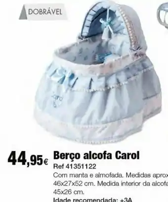 Berço alcofa carol