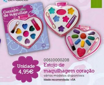 Centroxogo Estojo de maquilhagem coração promoção