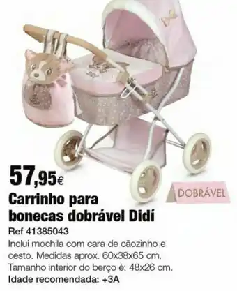 Centroxogo Carrinho de bebé drobrável didi promoção