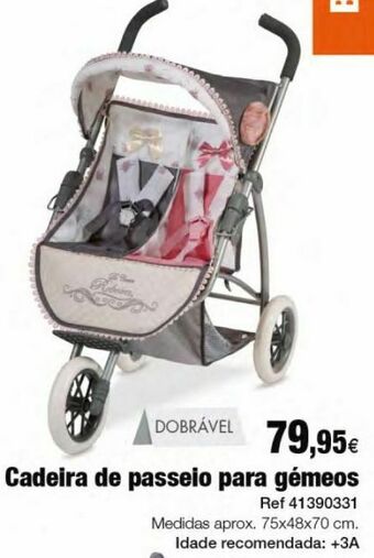Centroxogo Cadeira de passeio para gémeos dobrável promoção