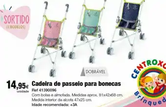 Centroxogo Cadeira de passeio dobrável promoção