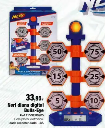 Nerf diana digital bull eyes
