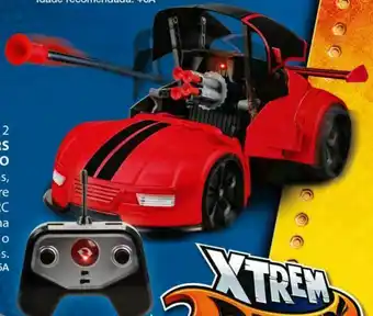 Carro rc lança misseis - transformavel
