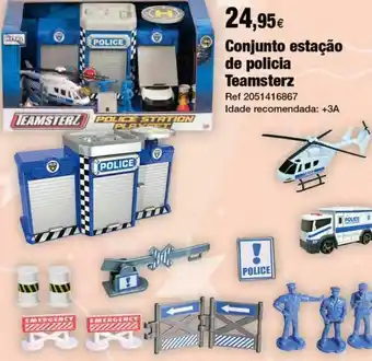 Centroxogo Conjunto estação de policia teamster promoção