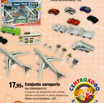 Centroxogo Veículos do aeroporto conjunto variado promoção