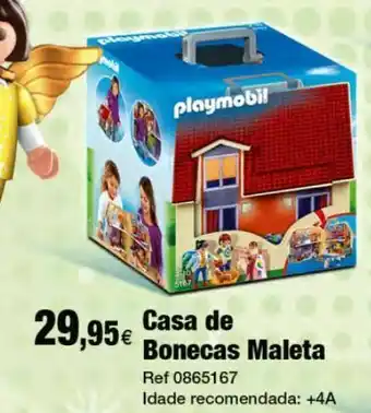 Playmobil casa de bonecas mala