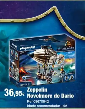 Playmobil novelmore zeppelin novelmore de dario
