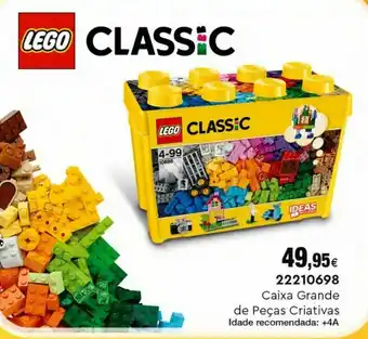 Lego classic caixa grande de peças criativas