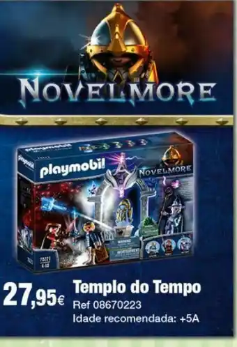 Playmobil templo do tempo