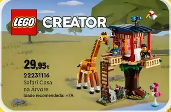 Lego creator safari casa na árvore