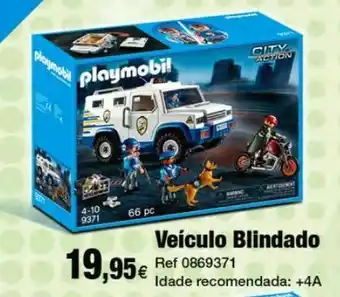 Centroxogo Playmobil veículo blindado promoção