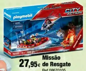Playmobil city action missão de resgate