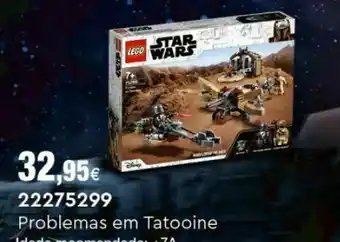 Centroxogo Lego star wars problemas em tatooine promoção
