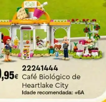 Centroxogo Lego friends café biológico de heartlake city promoção
