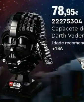 Centroxogo Lego star wars capacete de darth vader™ promoção