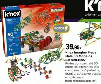 Centroxogo Knex imagine mega mala 50 modelos promoção