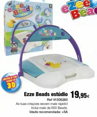 Ezze beads estúdio com ventilador