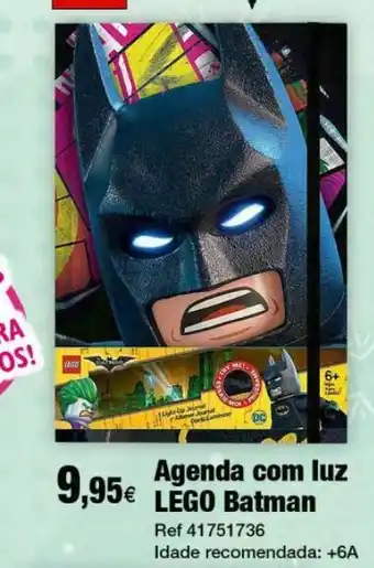 Centroxogo Agenda com luz lego batman promoção